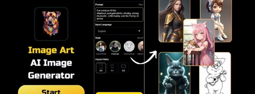 Image Art: AI Image Generator Mod apk 6.0 (Unlocked)(Premium)