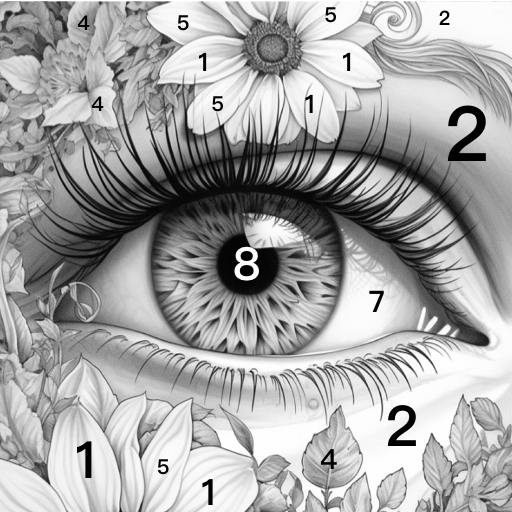 Magic Paint: Color by number Mod apk