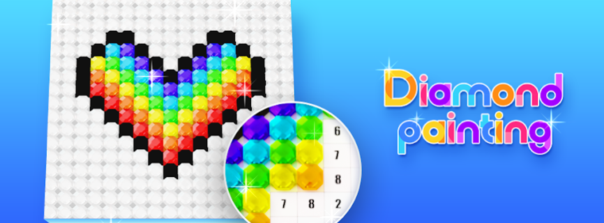 Diamond Painting by Number Mod apk 6.4.0 (Remove ads)(Mod speed)