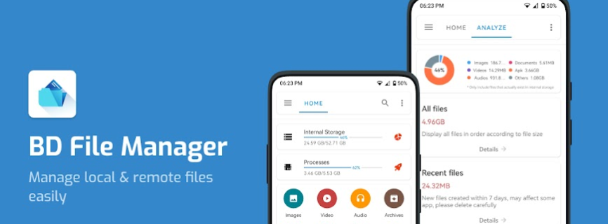 BD File Manager File Explorer MOD APK v1.7.21 [Premium Unlocked]