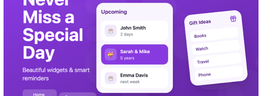 Birthday Calendar & Reminder MOD APK 4.1.18 [Premium Unlocked]