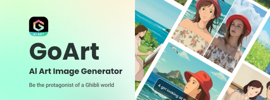GoArt – Ghibli Style AI Image Mod apk 3.4.34.176(Unlocked)(Premium)