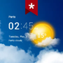 Transparent clock weather Premium Mod APK (Premium APK )