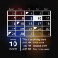 Calendar Widget Month + Agenda Mod apk
