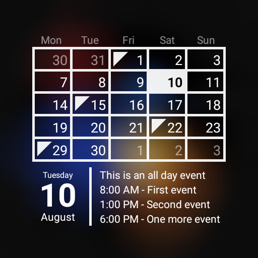 Calendar Widget Month + Agenda Mod apk