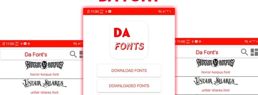 DaFont – Fonts Installer Mod apk (Remove ads)