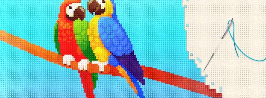 Magic Cross Stitch: Pixel Art Mod apk (Unlocked)